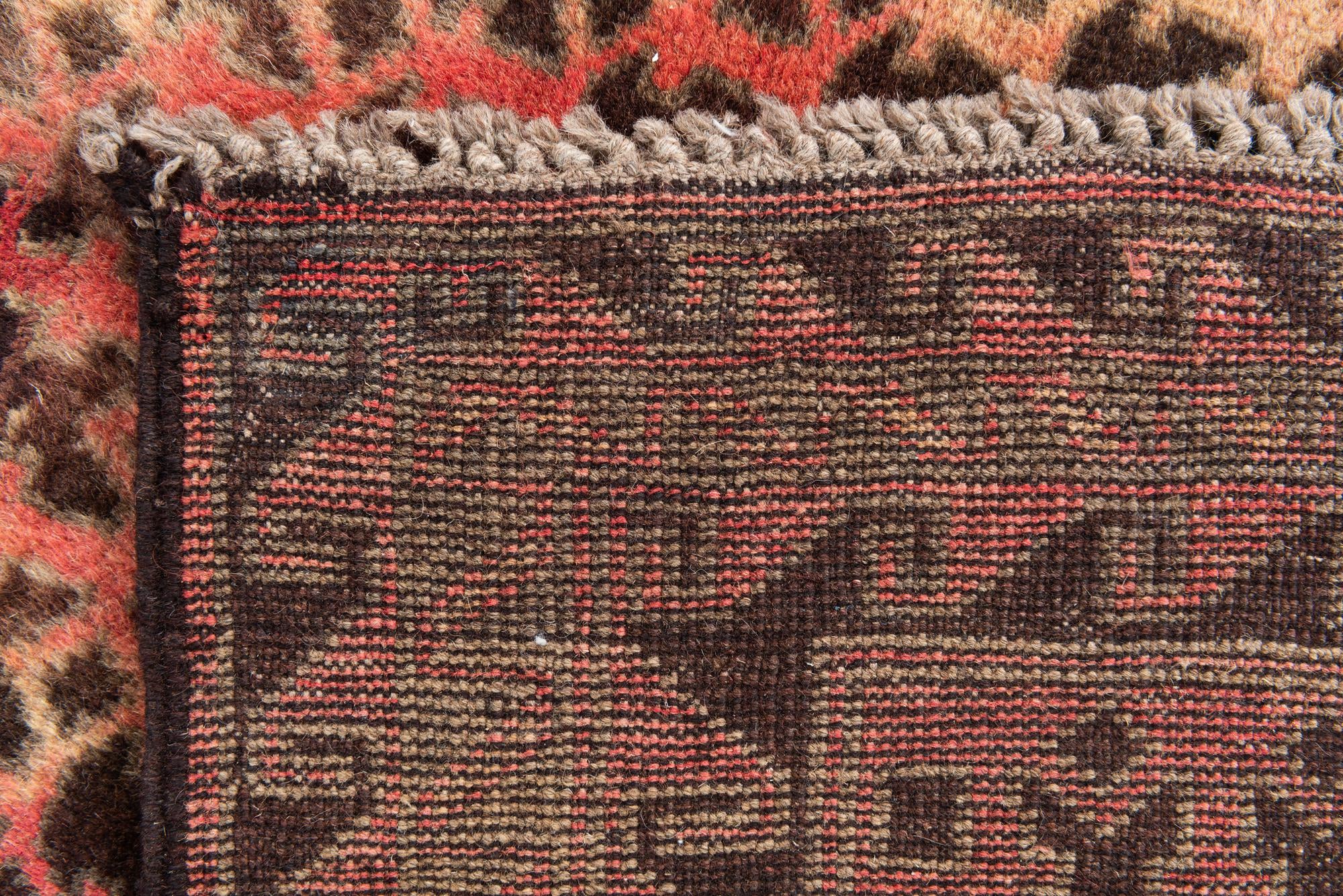 2' 10 x 4' 5 Hand Knotted Hamedan Persian Wool Rug