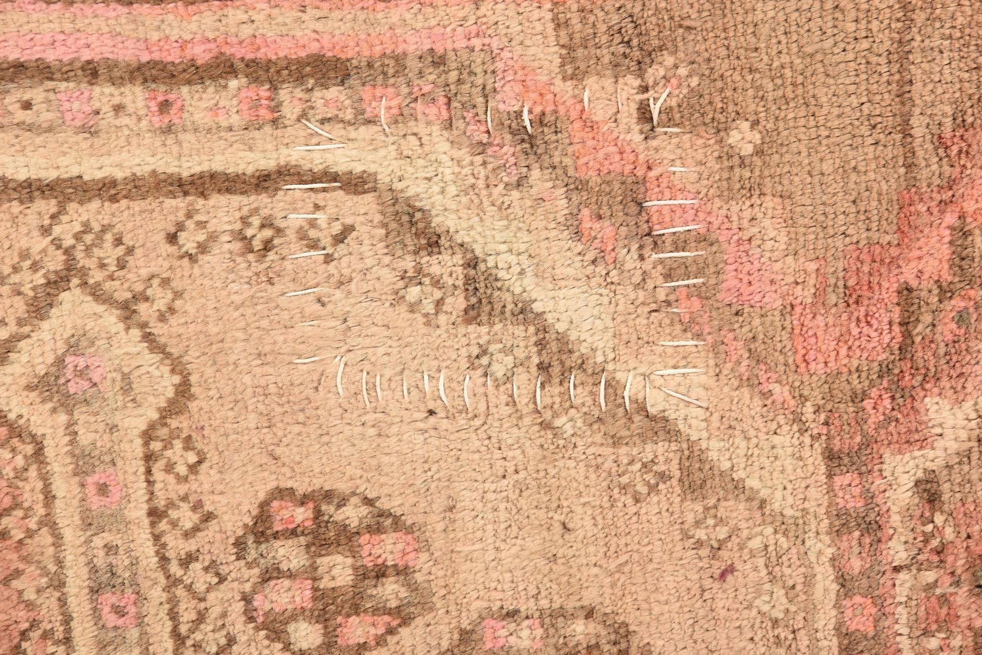 5' 6 x 8' 3 Hand Knotted Hamedan Persian Wool Rug