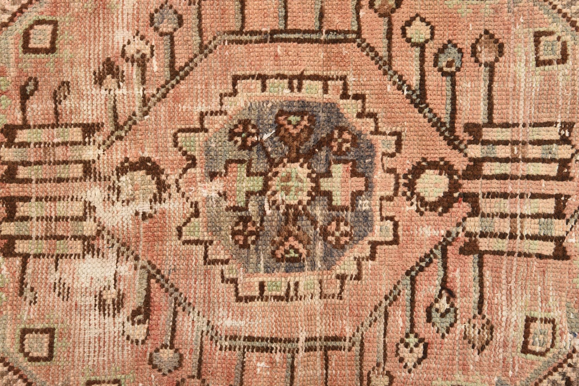 3' 10 x 7' 3 Hand Knotted Hamedan Persian Wool Rug