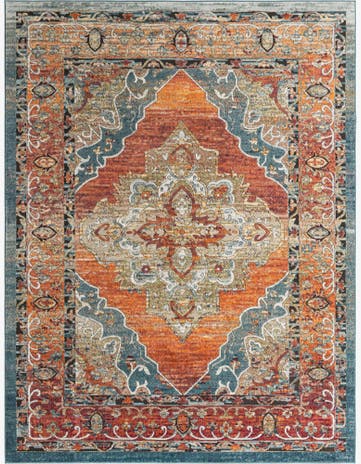 Rust Red Isabella Rug