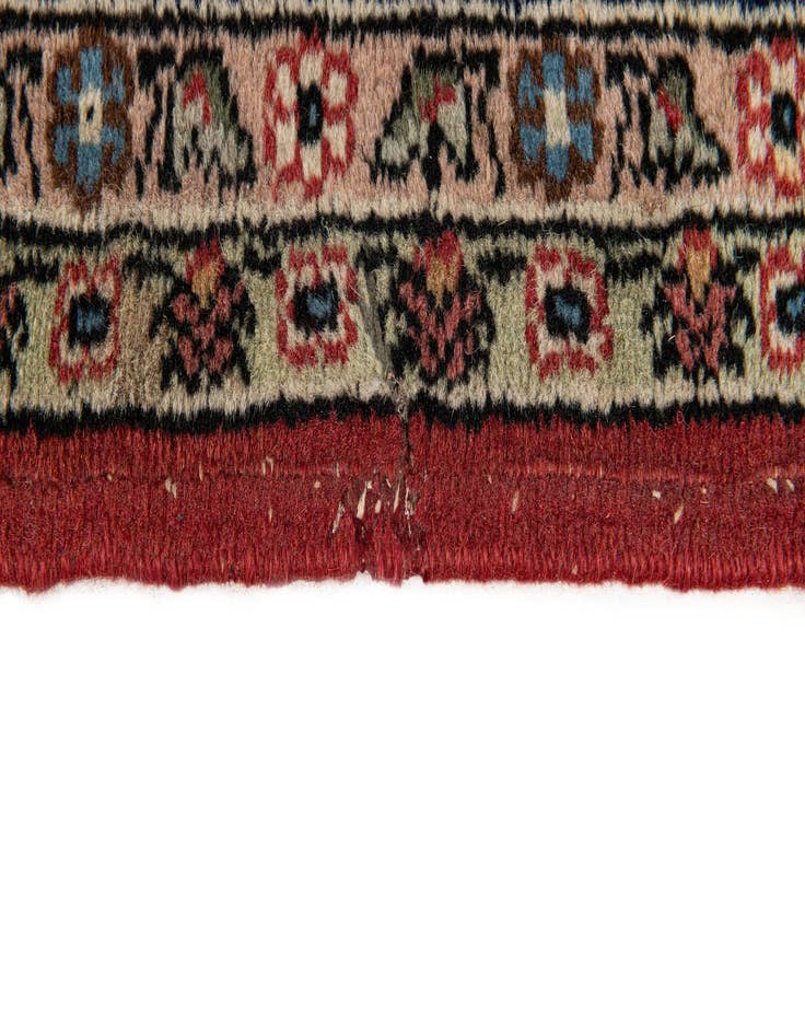 Detail image of 4' 6 x 6' 10  Hand Knotted Jaipur Agra Wool Rug