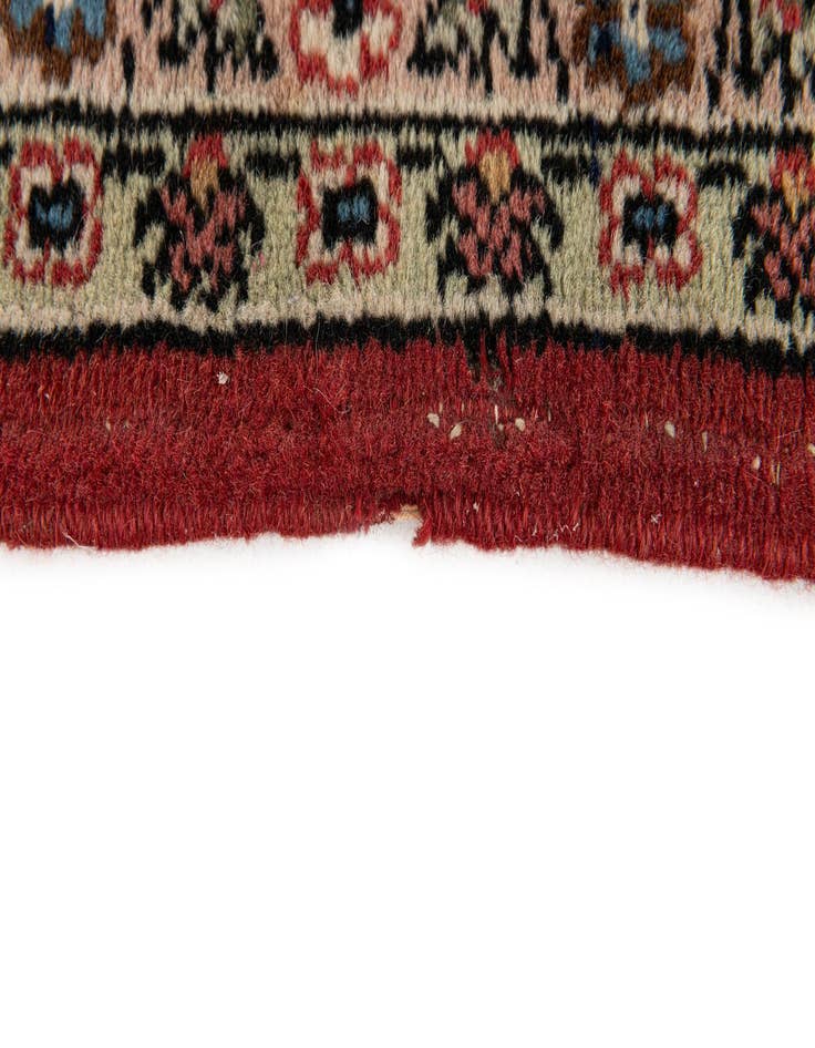 Detail image of 4' 6 x 6' 10  Hand Knotted Jaipur Agra Wool Rug