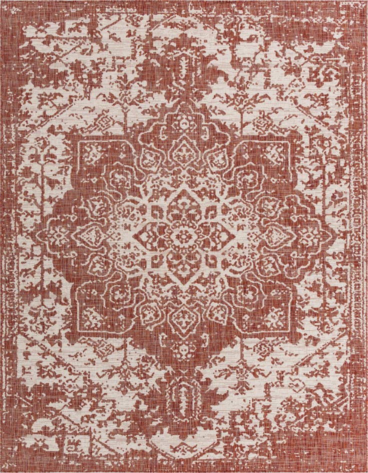 Detail image of 9' x 12' Easy-Clean Jill Zarin Dubai Indoor / Outdoor Rug