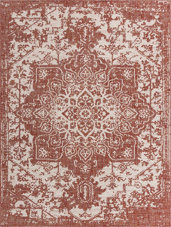 Detail image of 9' x 12' Easy-Clean Jill Zarin Dubai Indoor / Outdoor Rug