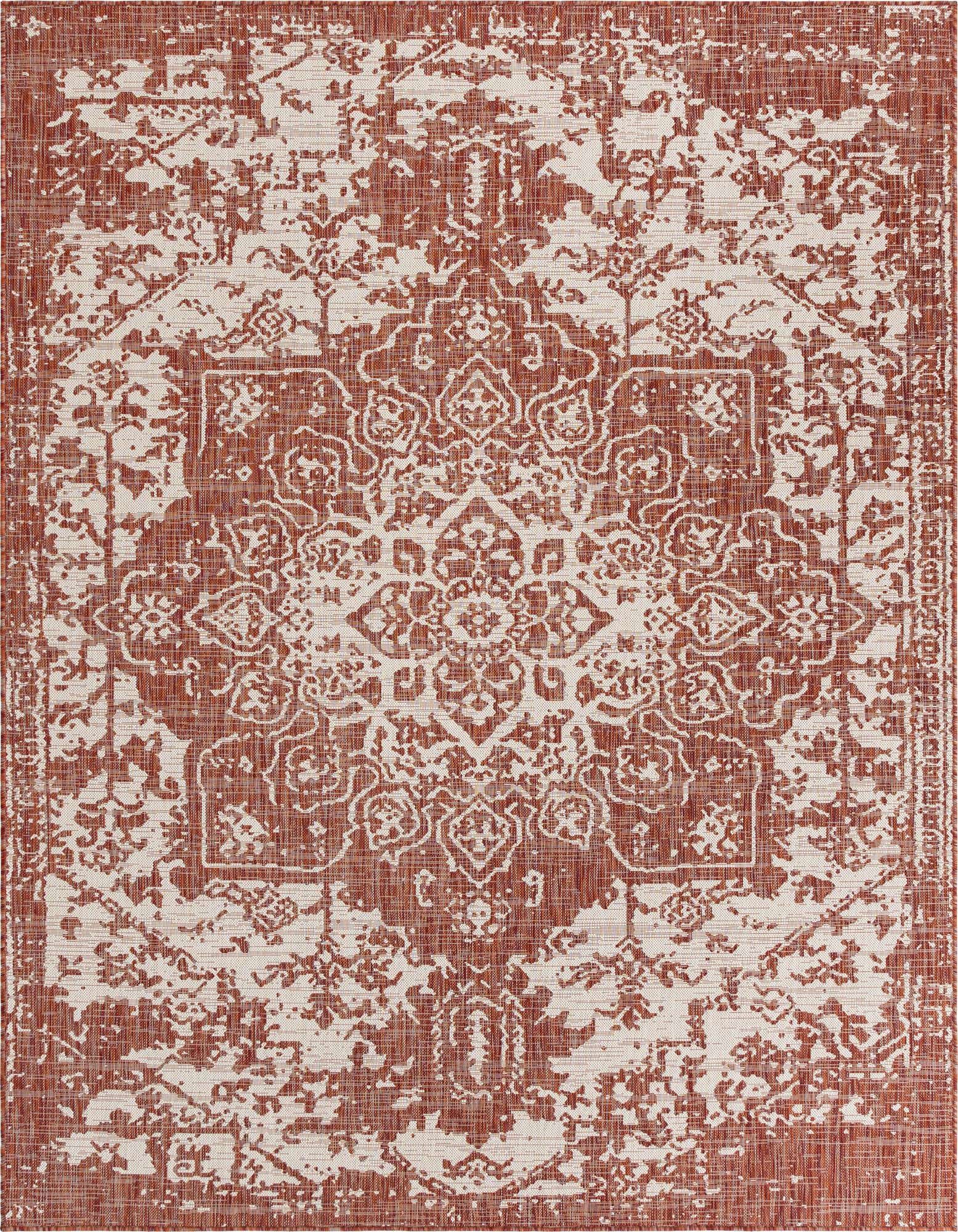7' 10 x 10' Easy-Clean Jill Zarin Dubai Indoor / Outdoor Rug