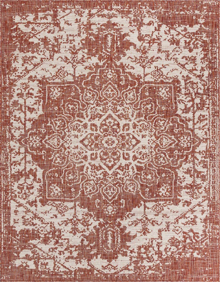Detail image of 7' 10 x 10' Easy-Clean Jill Zarin Dubai Indoor / Outdoor Rug
