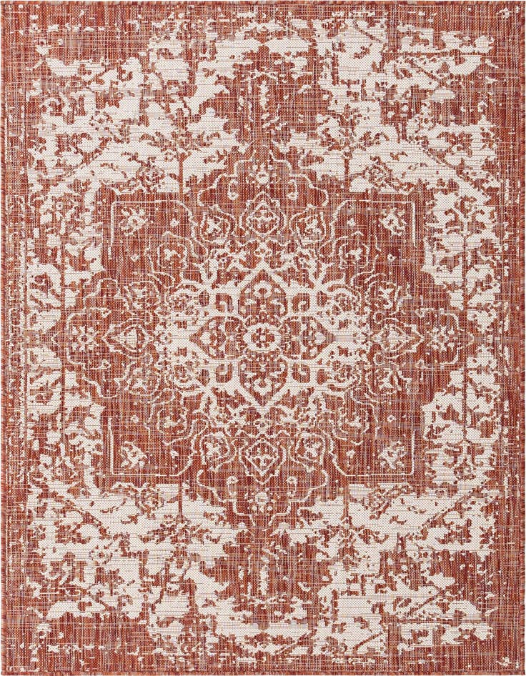 Detail image of 4' x 6' Easy-Clean Jill Zarin Dubai Indoor / Outdoor Rug