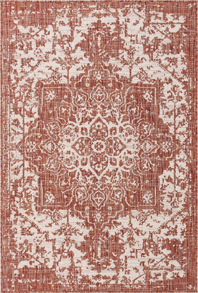 Detail image of 4' x 6' Easy-Clean Jill Zarin Dubai Indoor / Outdoor Rug