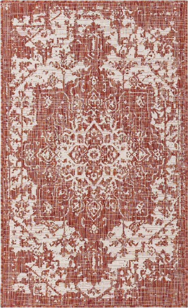 3' x 5' 3 Easy-Clean Jill Zarin Dubai Indoor / Outdoor Rug