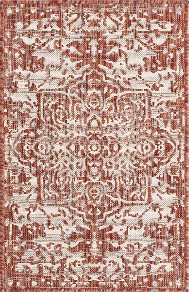 Detail image of 2' x 3' Easy-Clean Jill Zarin Dubai Indoor / Outdoor Rug