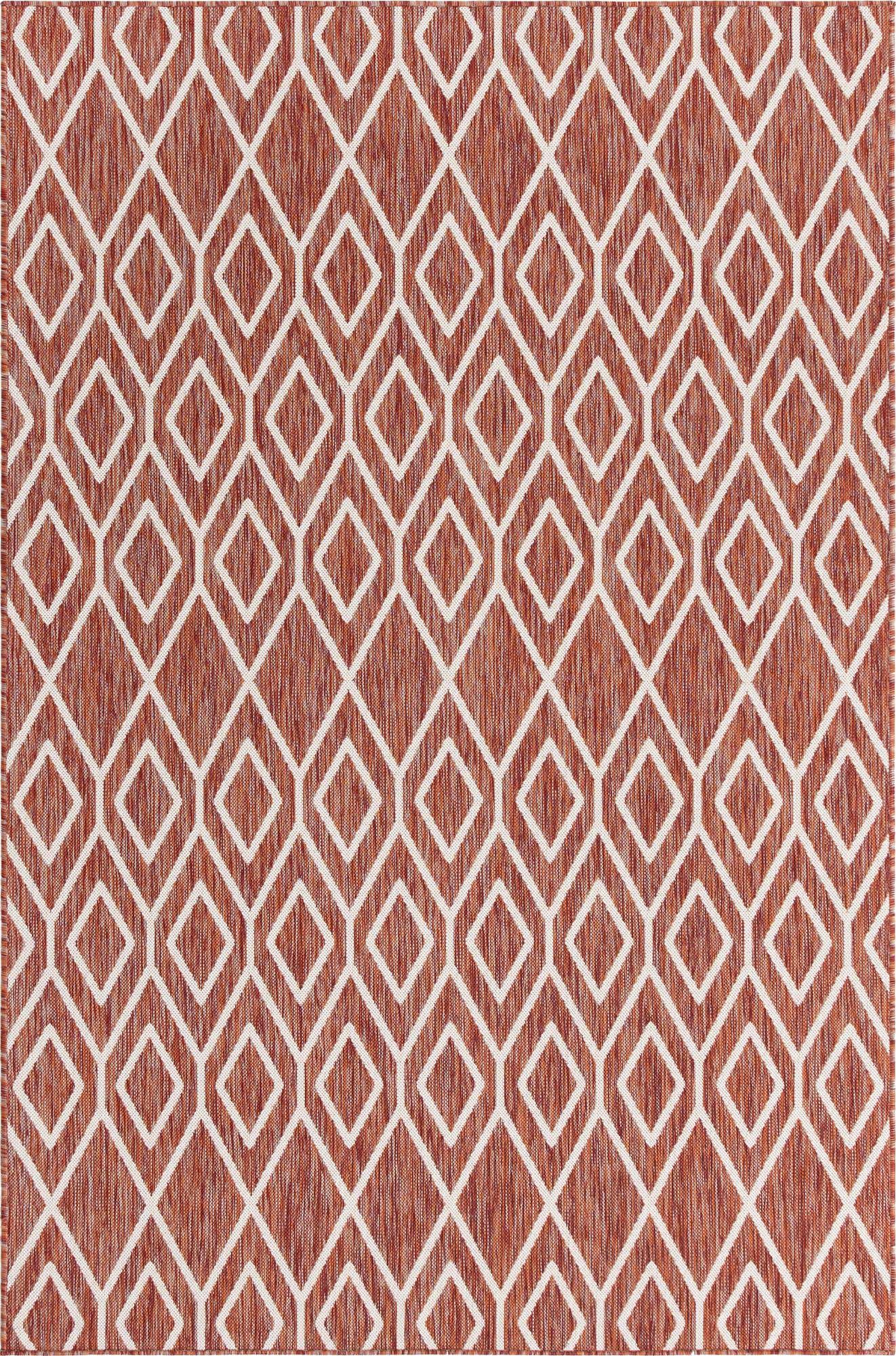 6' x 9' Easy-Clean Jill Zarin Turks and Caicos Indoor / Outdoor Rug
