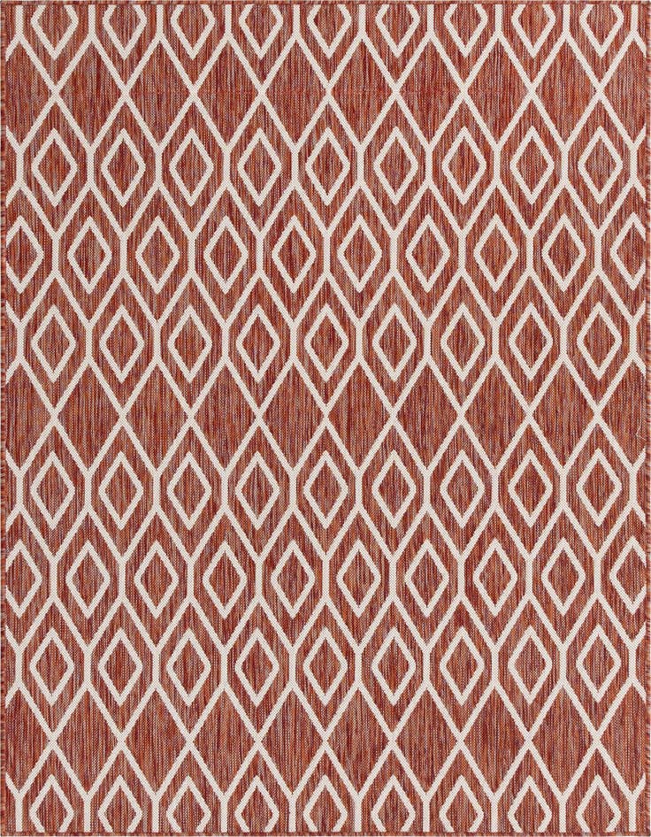 Detail image of 5' 3 x 8' Easy-Clean Jill Zarin Turks and Caicos Indoor / Outdoor Rug