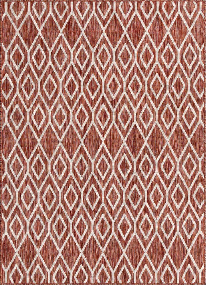 5' 3 x 8' Easy-Clean Jill Zarin Turks and Caicos Indoor / Outdoor Rug