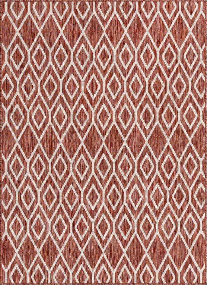 Detail image of 5' 3 x 8' Easy-Clean Jill Zarin Turks and Caicos Indoor / Outdoor Rug