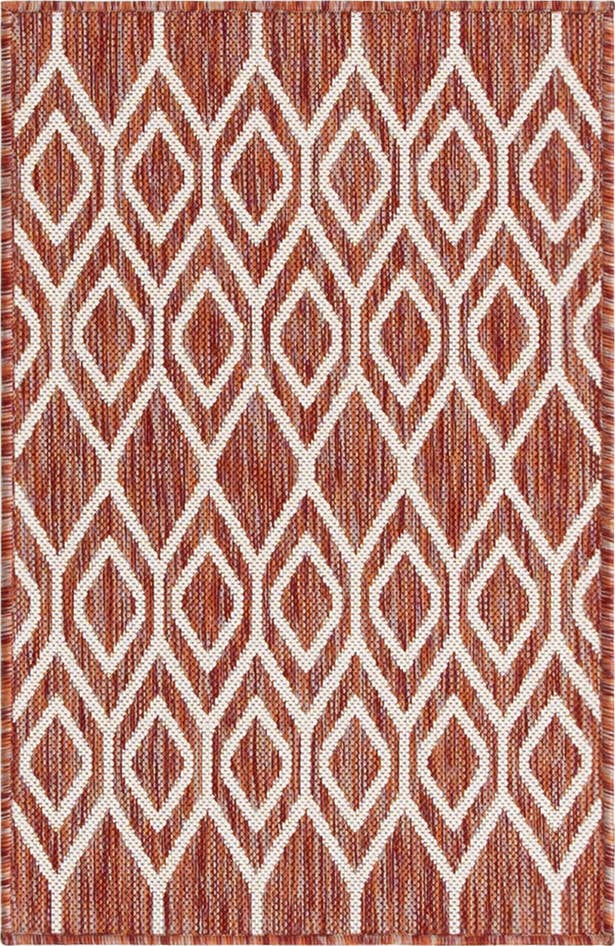 Detail image of 2' x 3' Easy-Clean Jill Zarin Turks and Caicos Indoor / Outdoor Rug