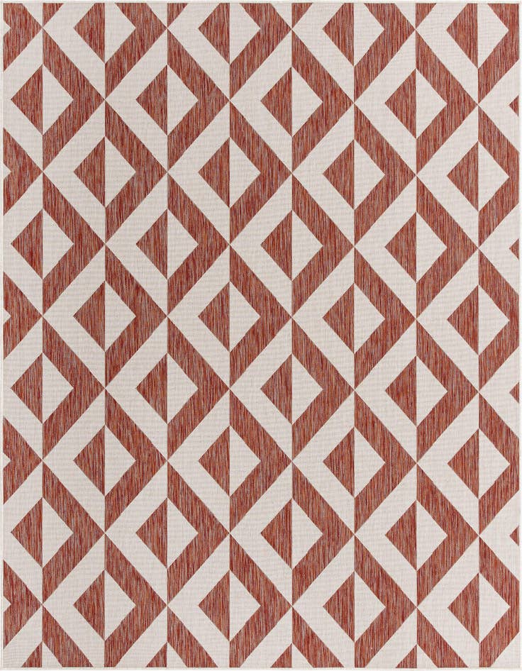 Detail image of 7' 10 x 10' Easy-Clean Jill Zarin Napa Indoor / Outdoor Rug