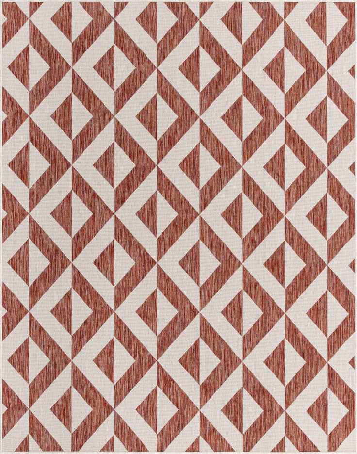 Detail image of 7' 10 x 10' Easy-Clean Jill Zarin Napa Indoor / Outdoor Rug