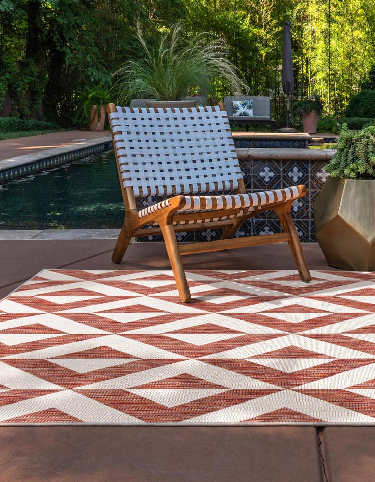 Detail image of 3' x 5' 3 Easy-Clean Jill Zarin Napa Indoor / Outdoor Rug