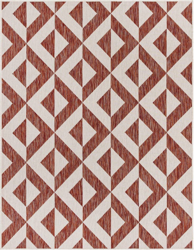 Detail image of 5' 3 x 8' Easy-Clean Jill Zarin Napa Indoor / Outdoor Rug