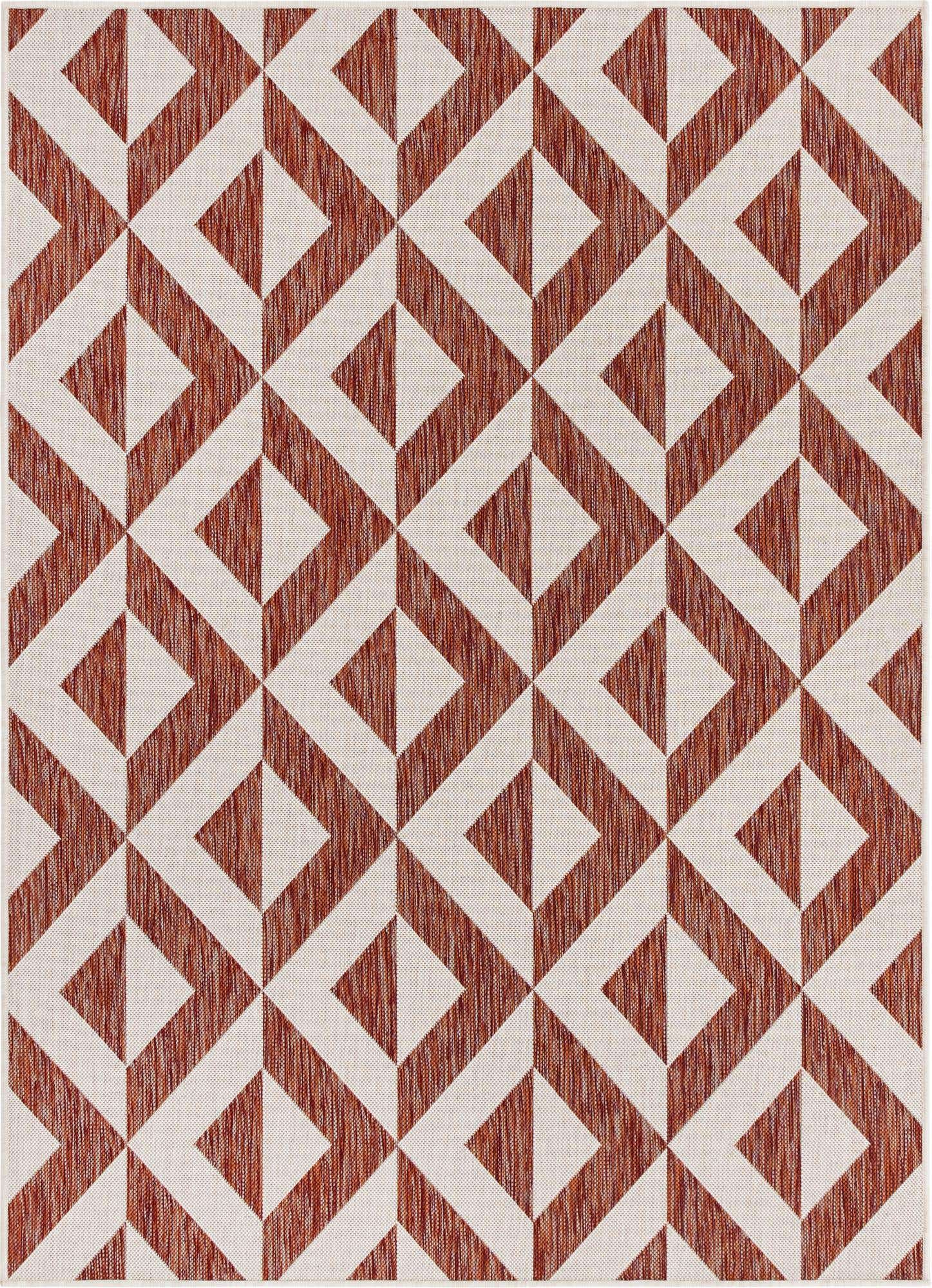 5' 3 x 8' Easy-Clean Jill Zarin Napa Indoor / Outdoor Rug