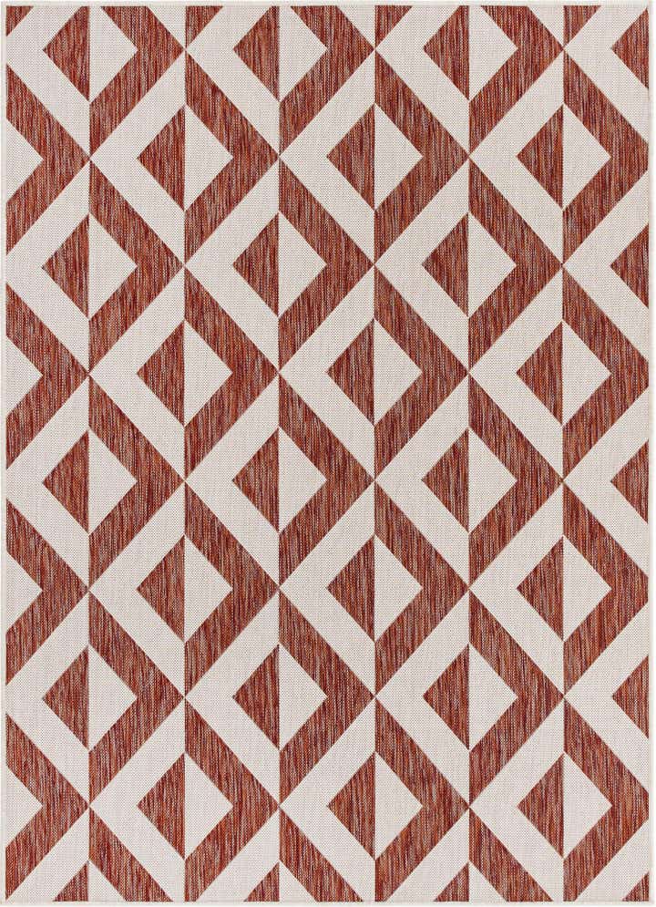 5' 3 x 8' Easy-Clean Jill Zarin Napa Indoor / Outdoor Rug