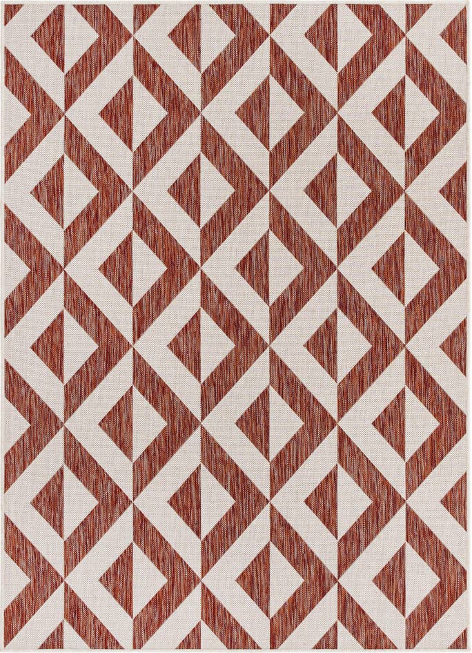 Detail image of 5' 3 x 8' Easy-Clean Jill Zarin Napa Indoor / Outdoor Rug