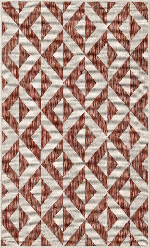 3' x 5' 3 Easy-Clean Jill Zarin Napa Indoor / Outdoor Rug
