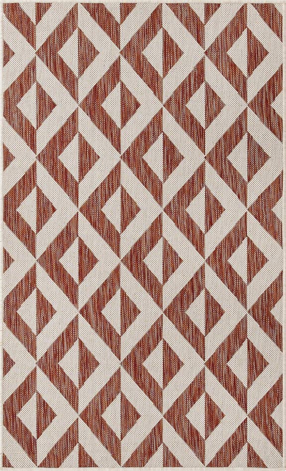 Detail image of 3' x 5' 3 Easy-Clean Jill Zarin Napa Indoor / Outdoor Rug