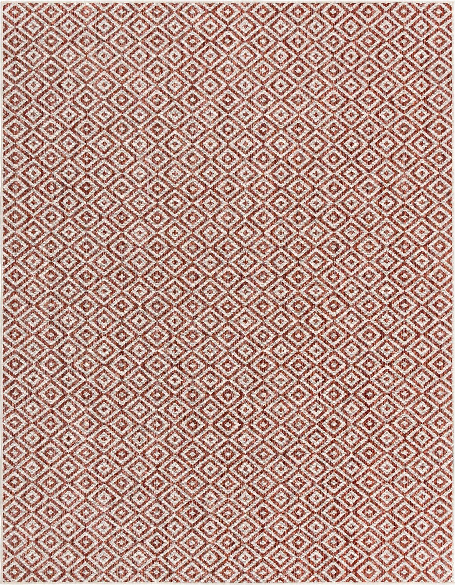 7' 10 x 10' Easy-Clean Jill Zarin Costa Rica Indoor / Outdoor Rug