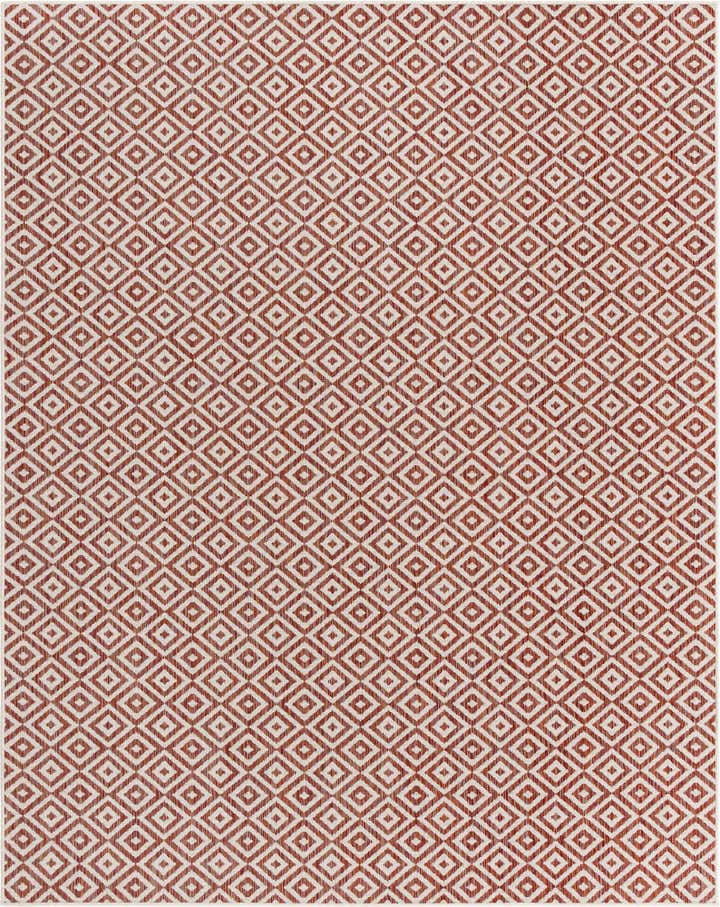 7' 10 x 10' Easy-Clean Jill Zarin Costa Rica Indoor / Outdoor Rug