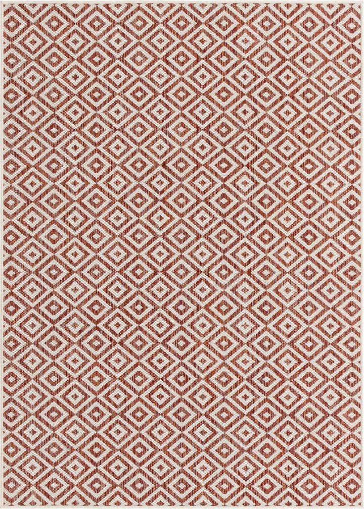 5' 3 x 8' Easy-Clean Jill Zarin Costa Rica Indoor / Outdoor Rug
