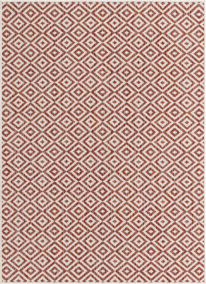 Detail image of 5' 3 x 8' Easy-Clean Jill Zarin Costa Rica Indoor / Outdoor Rug