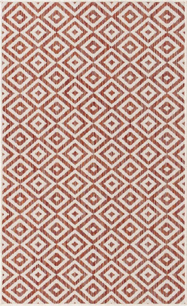 3' x 5' 3 Easy-Clean Jill Zarin Costa Rica Indoor / Outdoor Rug