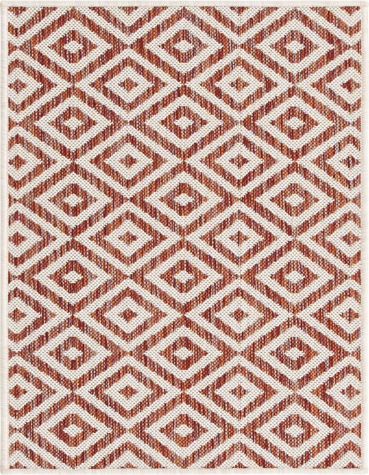 Detail image of 2' x 3' Easy-Clean Jill Zarin Costa Rica Indoor / Outdoor Rug