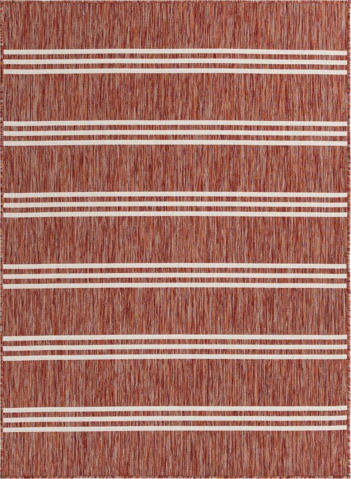 5' 3 x 8' Easy-Clean Jill Zarin Anguilla Indoor / Outdoor Rug