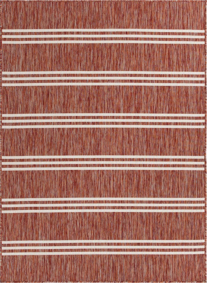 Detail image of 5' 3 x 8' Easy-Clean Jill Zarin Anguilla Indoor / Outdoor Rug