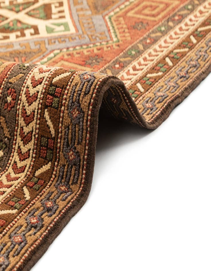 Detail image of 5' x 6' 4 Hand Knotted Kars Wool Rug