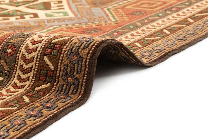 5' x 6' 4 Hand Knotted Kars Wool Rug