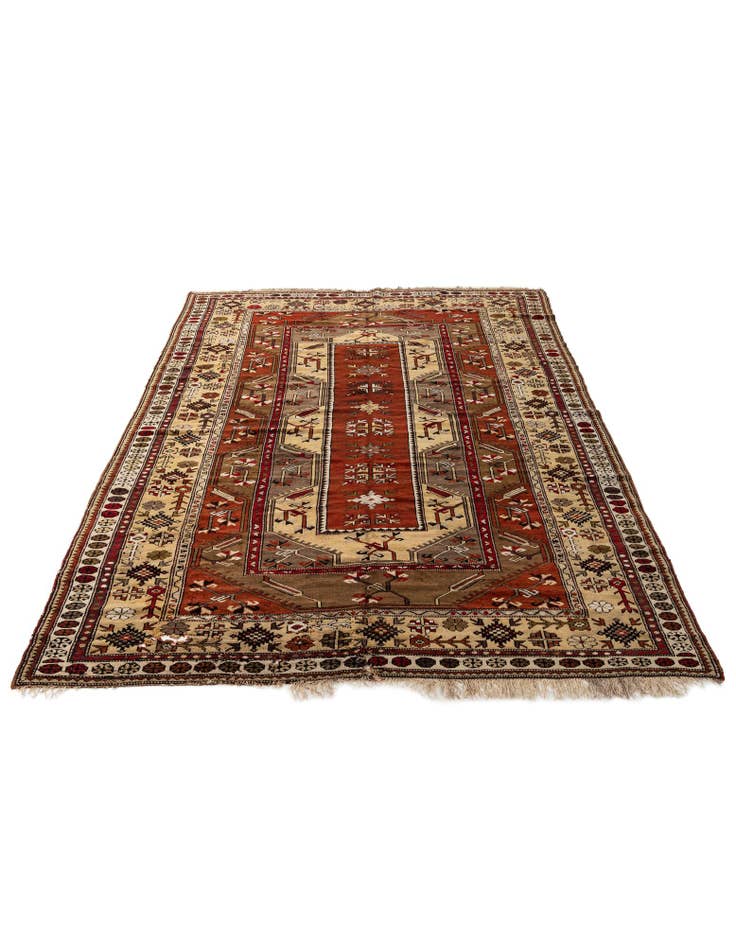 Detail image of 6' 9 x 10' 5  Hand Knotted Kars Wool Rug