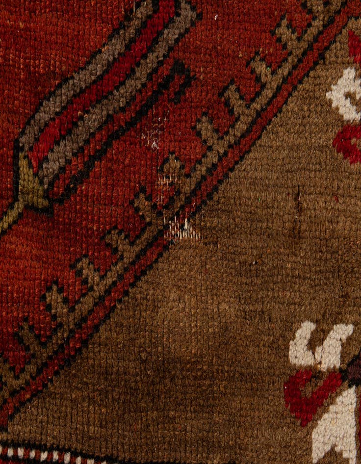 Detail image of 6' 9 x 10' 5  Hand Knotted Kars Wool Rug