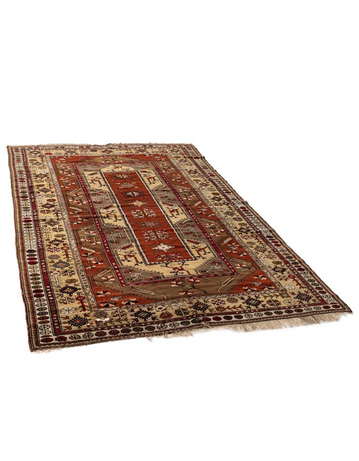 Detail image of 6' 9 x 10' 5  Hand Knotted Kars Wool Rug