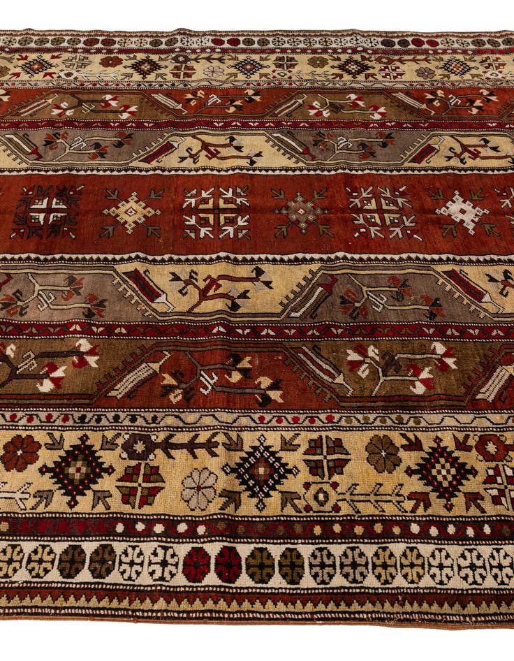 Detail image of 6' 9 x 10' 5  Hand Knotted Kars Wool Rug