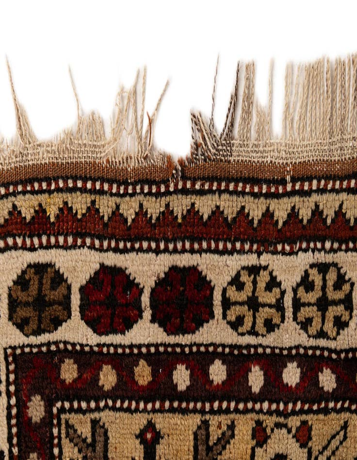 Detail image of 6' 9 x 10' 5  Hand Knotted Kars Wool Rug