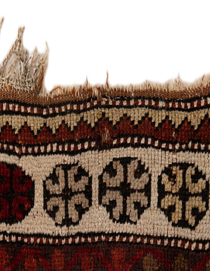 Detail image of 6' 9 x 10' 5  Hand Knotted Kars Wool Rug