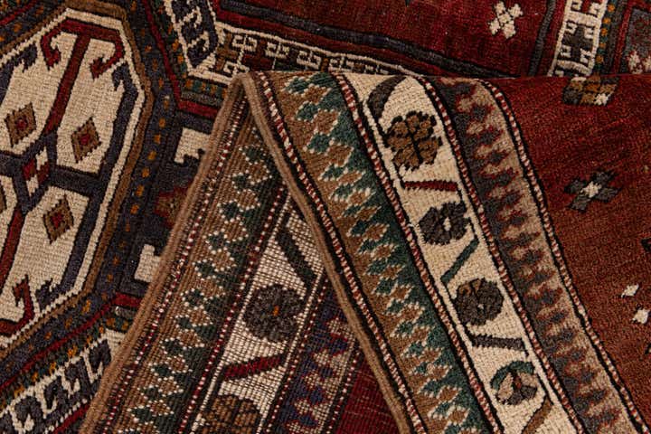 4' 4 x 6' 2 Hand Knotted Kars Wool Rug