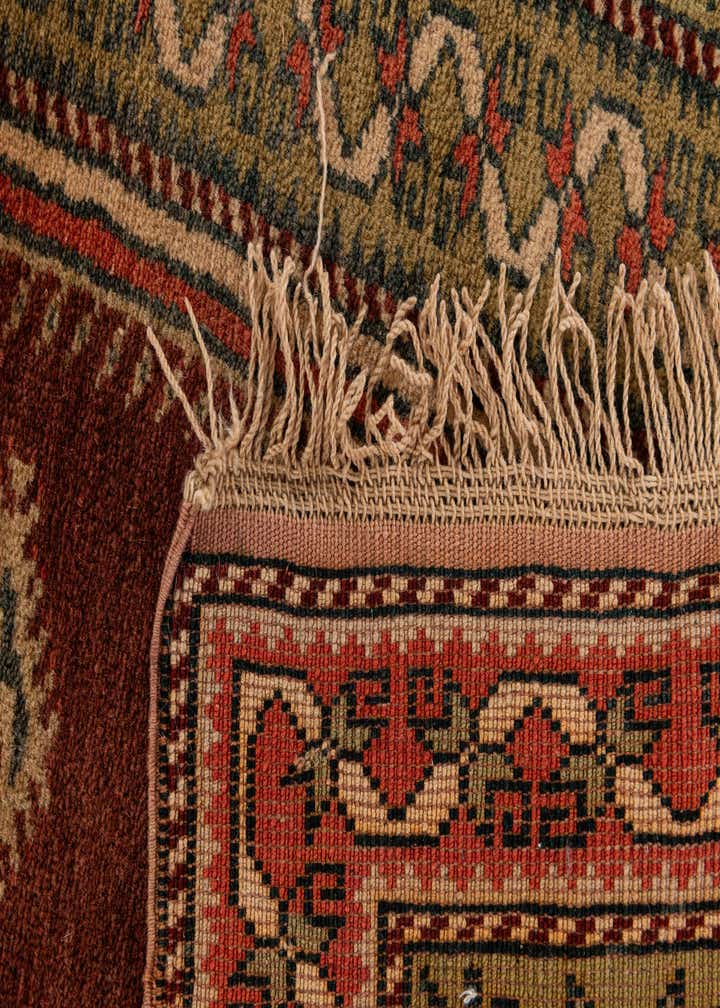 4' x 7' 4 Hand Knotted Kars Wool Rug