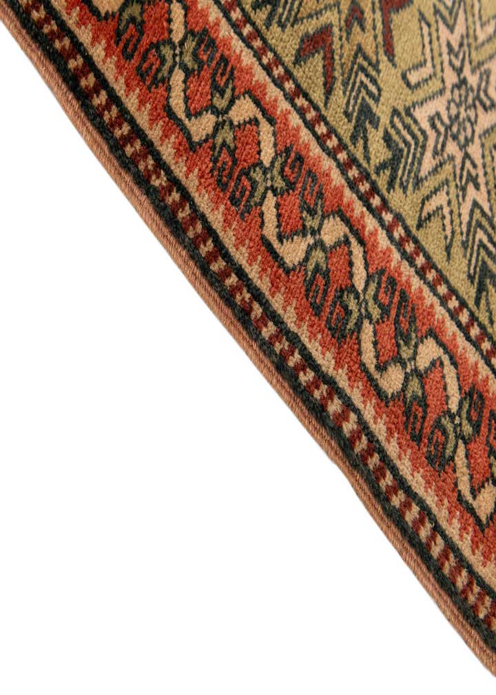 4' x 7' 4 Hand Knotted Kars Wool Rug