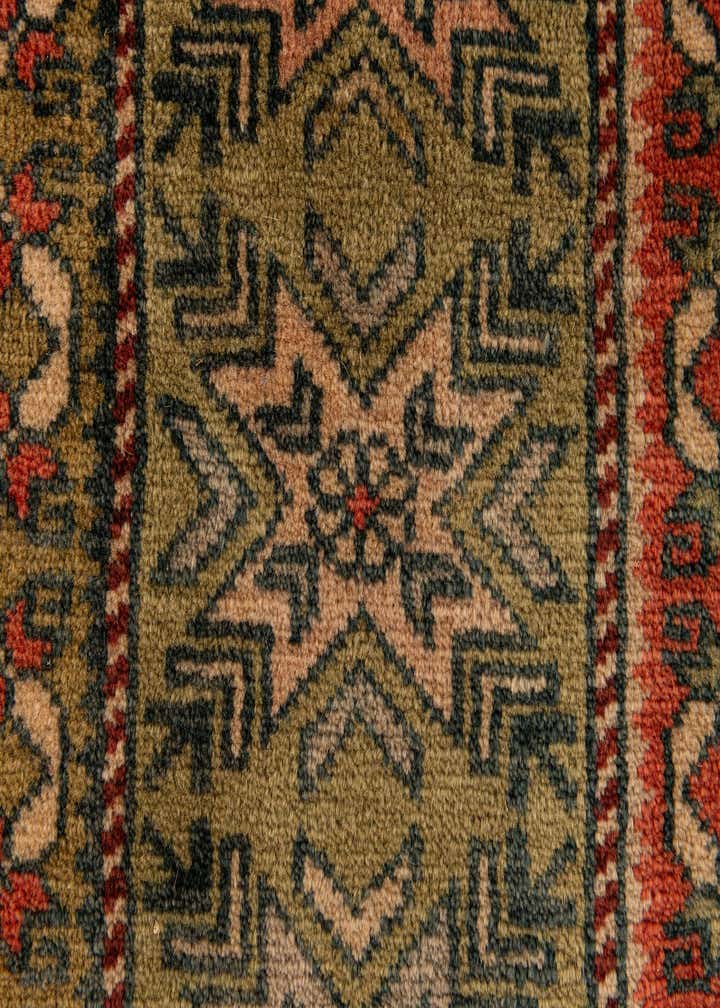 4' x 7' 4 Hand Knotted Kars Wool Rug