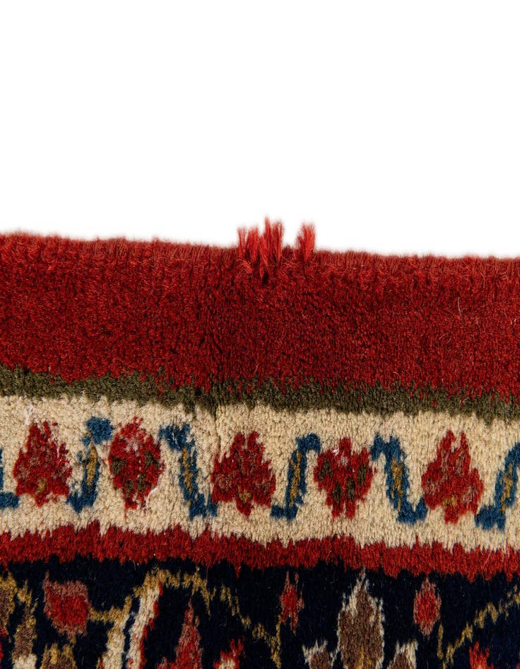 Detail image of 3' x 5' 4 Hand Knotted Kashan Oriental Wool Rug