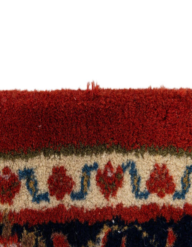 Detail image of 3' x 5' 4 Hand Knotted Kashan Oriental Wool Rug